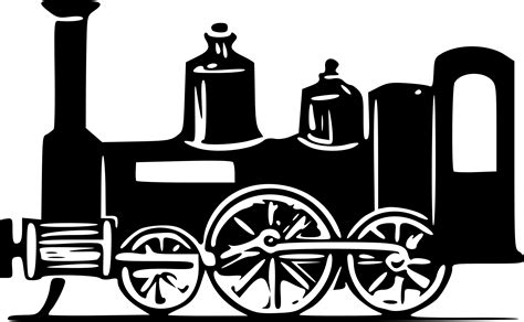 clipart steam locomotive - Clipground