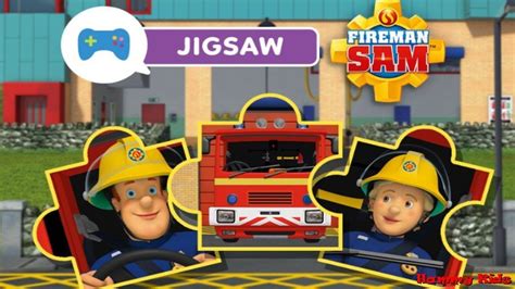 New Fireman Sam Jigsaw Game Gameplay for Kids - YouTube