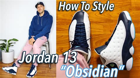 How To Style Air Jordan 13 "Obsidian" Sneakers - Jordan’s On Feet With ...