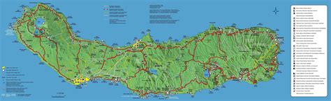 Mapa De Sao Miguel Acores