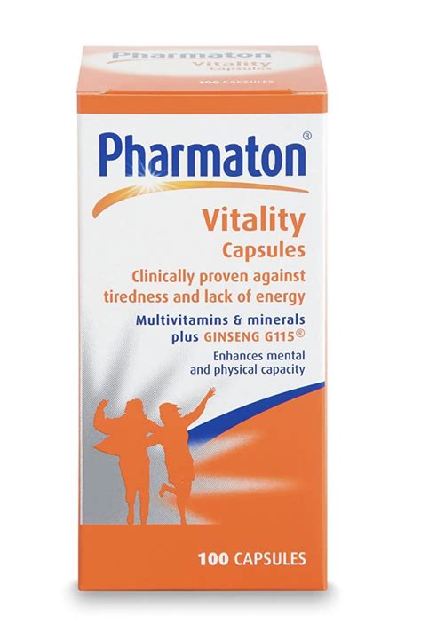 Pharmaton Caplets - Pack of 100