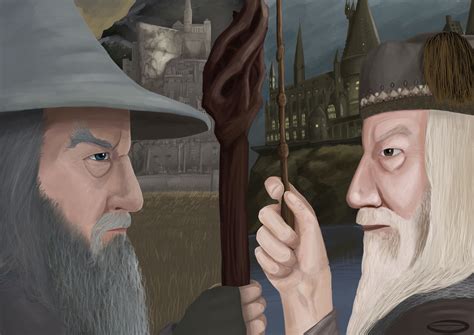 Gandalf Vs Dumbledore