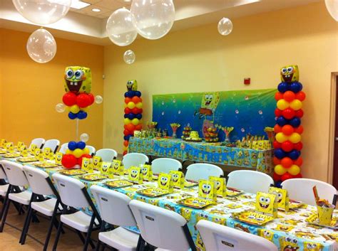 Spongebob Squarepants Birthday Party Ideas Spongebob Birthday Party ...