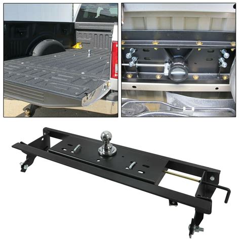 ECOTRIC 2-5/16" Double Lock Gooseneck Trailer Hitch Kit Compatible with ...