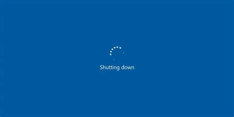 Windows 11 Won't Shut Down