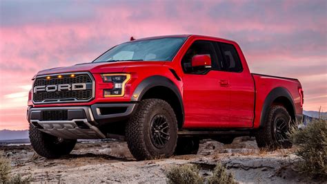 Ford F-150 Raptor, Pickup, Red Car, Car, 1080P, Ford F-150 Raptor ...