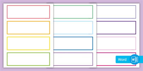 FREE Editable Labels Blank Classroom Labels (Teacher-Made) | lupon.gov.ph