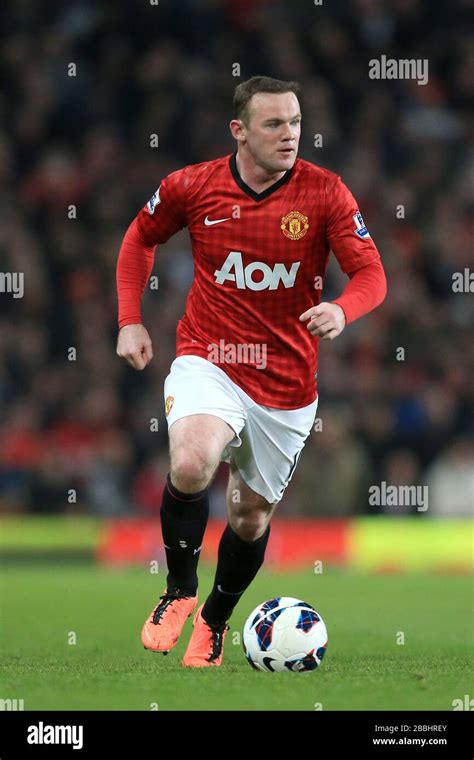 Wayne Rooney, Manchester United Stock Photo - Alamy