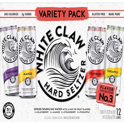 Buy White Claw Variety Pack #3 12pk 12oz Can Online | Ramsey Wine and ...