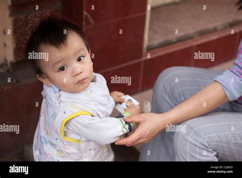 Little Child, Hanoi, Vietnam Stock Photo - Alamy