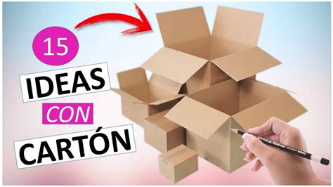 Trabajos Manuales Con Cajas De Carton