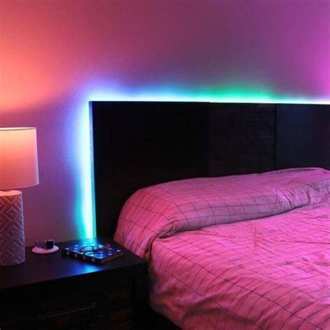 RGB LED Strips | Dream rooms, Bedroom design, Bedroom interior