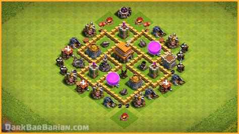 The ULTIMATE TH5 HYBRID/TROPHY[defense] Base 2021!! Town Hall 5 Hybrid ...