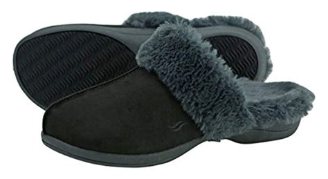 Powerstep - Powerstep Luxe Women's Orthotic Slippers - Memory Foam Slip ...