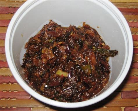 Brinjal Pickle (wambatu moju) Recipe by Padma - CookEatShare