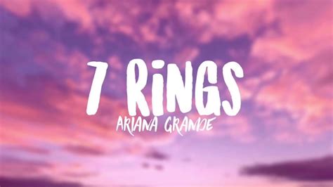 Ariana Grande - 7 Rings (Clean - Lyrics) Chords - Chordify