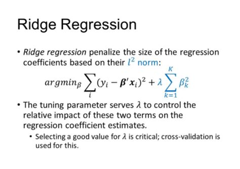 Ridge Regression - A Simple Tutorial for Beginners