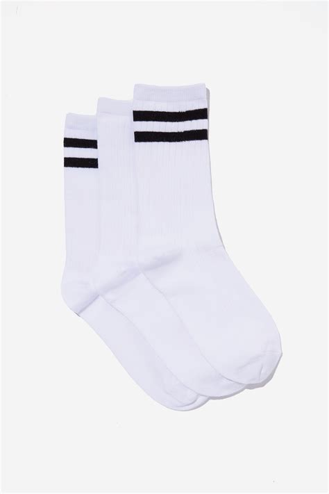 Body 3Pk Crew Sock