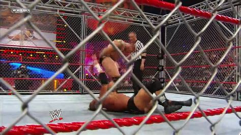 Triple H Vs Randy Orton WWE Championship Steel Cage Match WWE Judgment ...