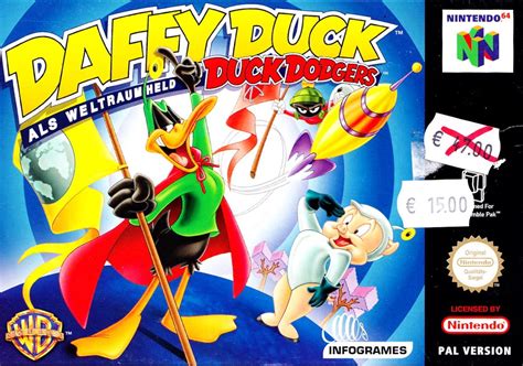 Looney Tunes: Duck Dodgers - Starring Daffy Duck box covers - MobyGames