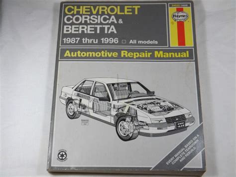 Sell Chevrolet Corsica Beretta 87 - 96 Repair Manual Haynes in ...