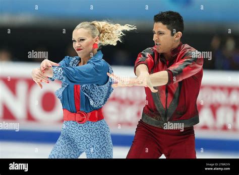 Beijing, China. 8th Dec, 2023. Marjorie Lajoie (L)/Zachary Lagha of ...