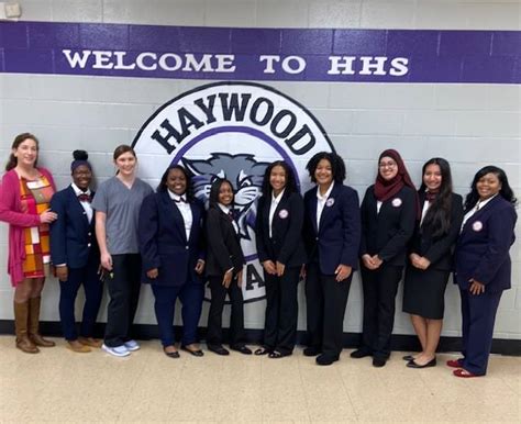 HOSA Club Competes Regionally | Haywood County Schools