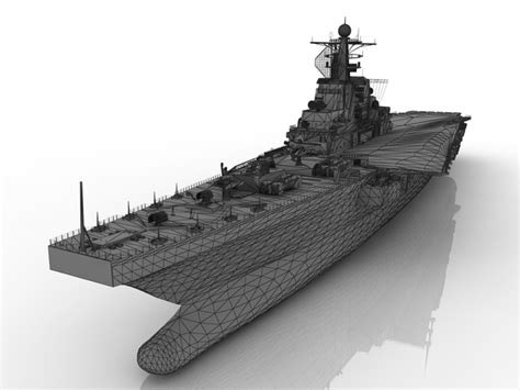 Aircraft carrier 3D model - Download Free 3D models