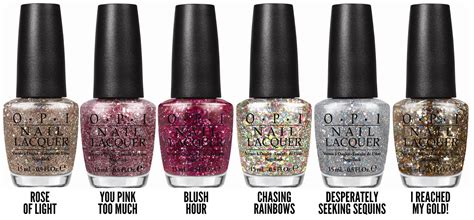 Chalkboard Nails News: OPI Spotlight On Glitter Collection