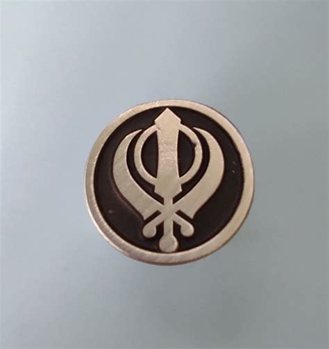 Khanda Pin Sikh Faith Khaṇḍā Jewelry - Etsy