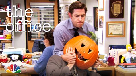 Watch The Office Web Exclusive: Dwight Gets His Head Stuck in a Pumpkin ...