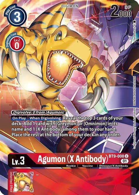 Agumon (X Antibody) (Alternate Art) - X Record - Digimon Card Game