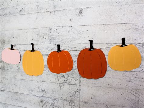 Printable Pumpkin Banner Instant Download DIY Autumn Decor - Etsy