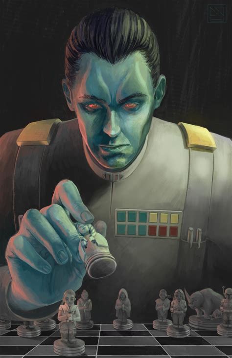 Sooo I made Thrawn fanart... : r/thrawn