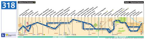 Bus Ratp : ligne 318 - horaires, plan et itinéraire