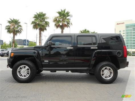 Black 2007 Hummer H3 Standard H3 Model Exterior Photo #67523420 ...