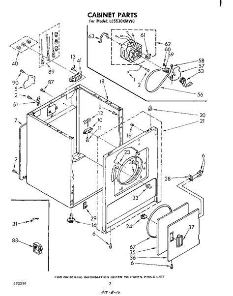 Whirlpool Electric Dryer Schematic