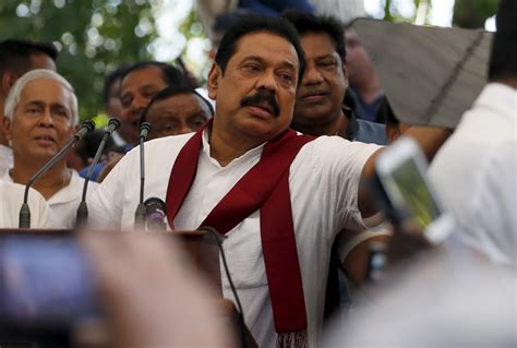 Sri Lanka: Former president Mahinda Rajapaksa says he will lead ...