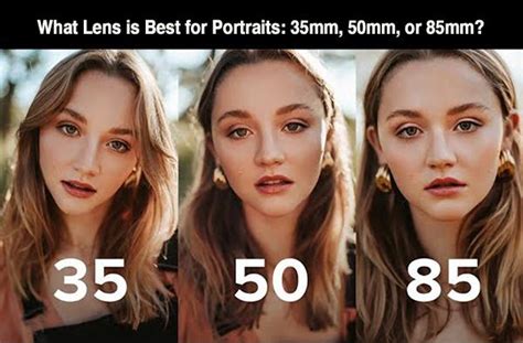 What’s the Best Lens for Portraiture: 35mm, 50mm, or 85mm? (VIDEO ...