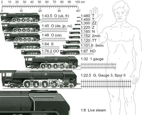 Train Scales By Size | vlr.eng.br