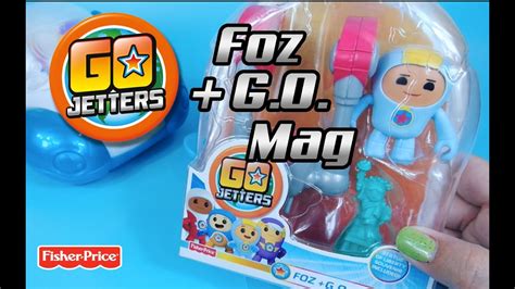 New! Go Jetters Toys Foz & G.O. Mag - YouTube