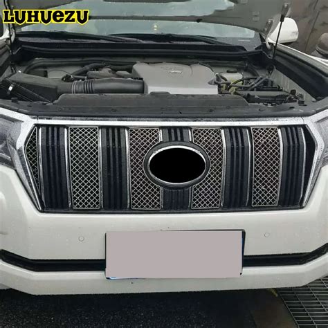 Car Insect Screening Mesh Front Grille For Toyota Land Cruiser Prado ...