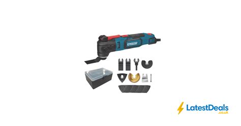 Erbauer Emt300-Qc 300w Electric Multi-Tool Kit 230-240v, £79.99 at Screwfix