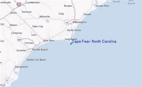 Northeast Cape Fear River Map