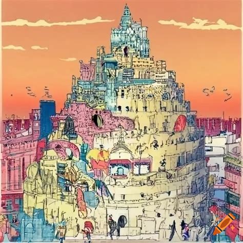 The tower of babel illustration by chris ware, chiho aoshima, winsor ...