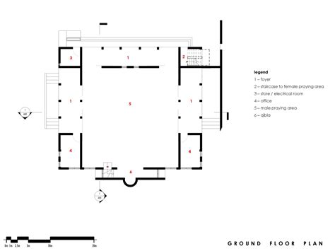 Mosque Floor Plan And Elevation | Viewfloor.co