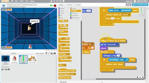 Scratch: Variable Game Ideas (Missiles) - YouTube