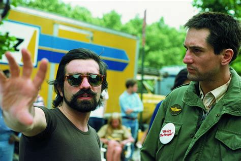 Martin Scorsese and Robert De Niro on the set of ‘Taxi Driver’, by ...