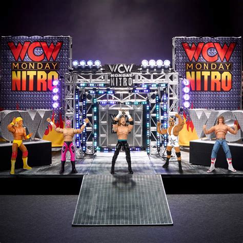 WWE Mattel Creations WCW Nitro Entrance Stage Crowdfund Up