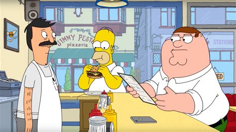 Family Guy, The Simpsons, and Bob’s Burgers Crossover: Watch Clip ...